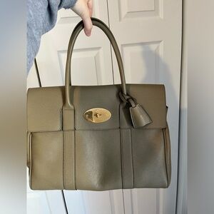 Mulberry Bayswater Linen Green
